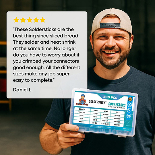 Solderstick™ Waterproof Solder Wire Connector Kit