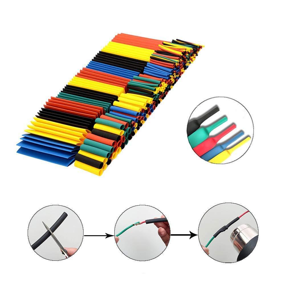 164pcs Color-Coded Heat Shrink Tubing - solderstick