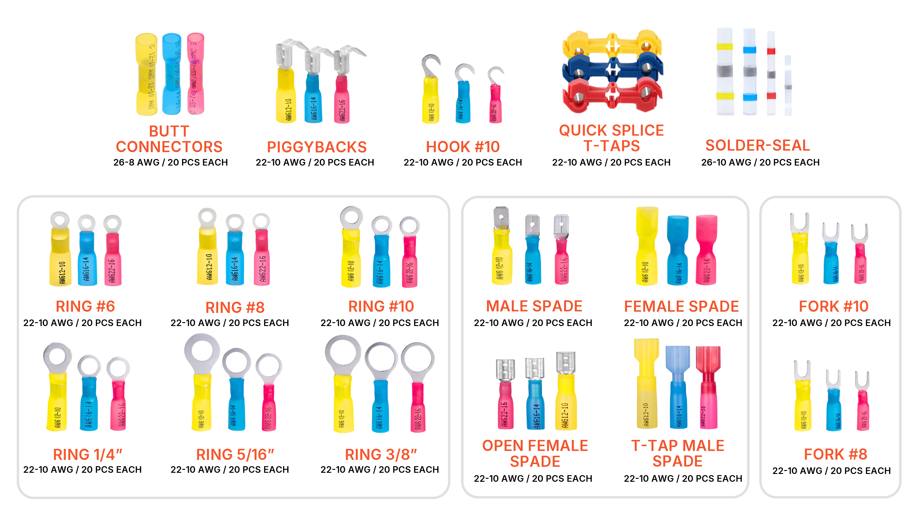 SolderStick MasterPro System™ (540pcs Heat-Shrink Connectors)