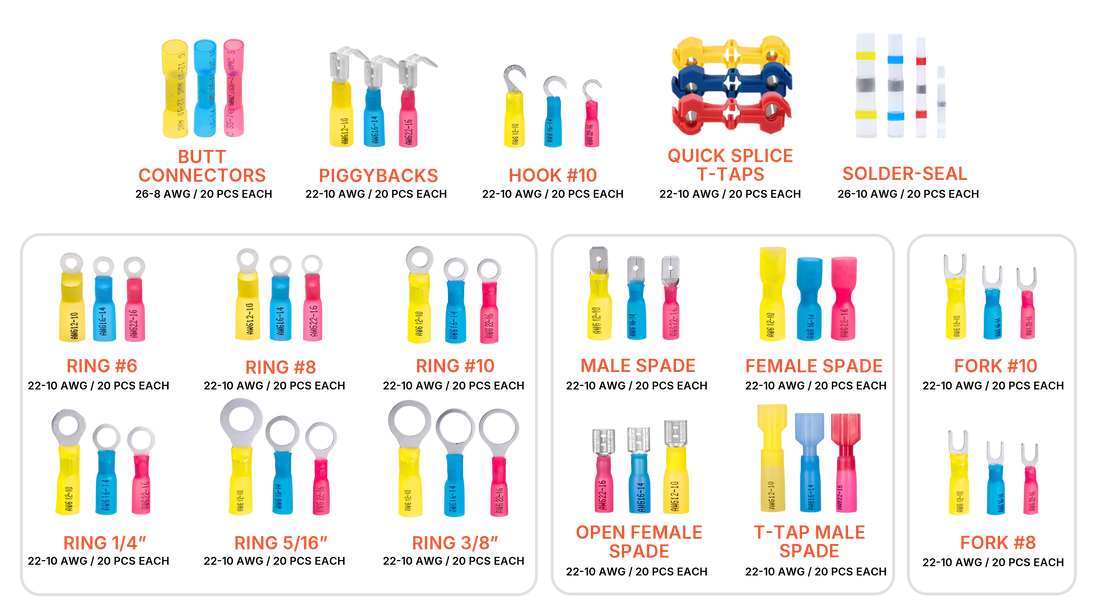 SolderStick MasterPro System™ (540pcs Heat-Shrink Connectors)