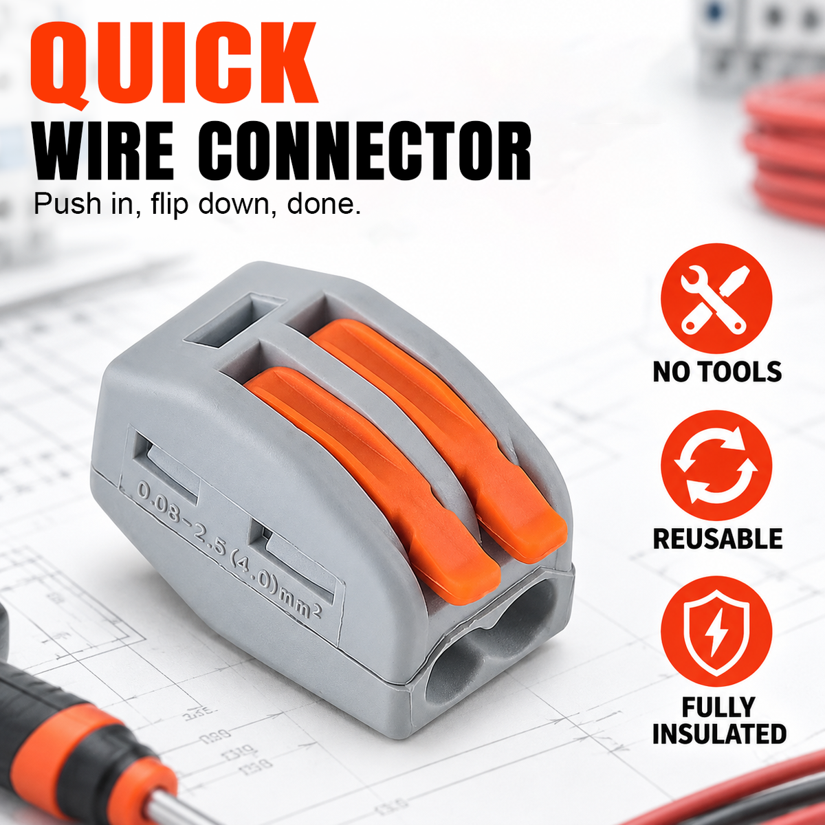 Terminal Block Quick Wire Connector