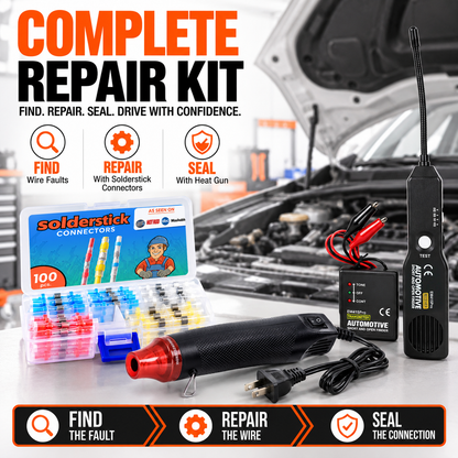 Complete Automotive Wire Repair Kit