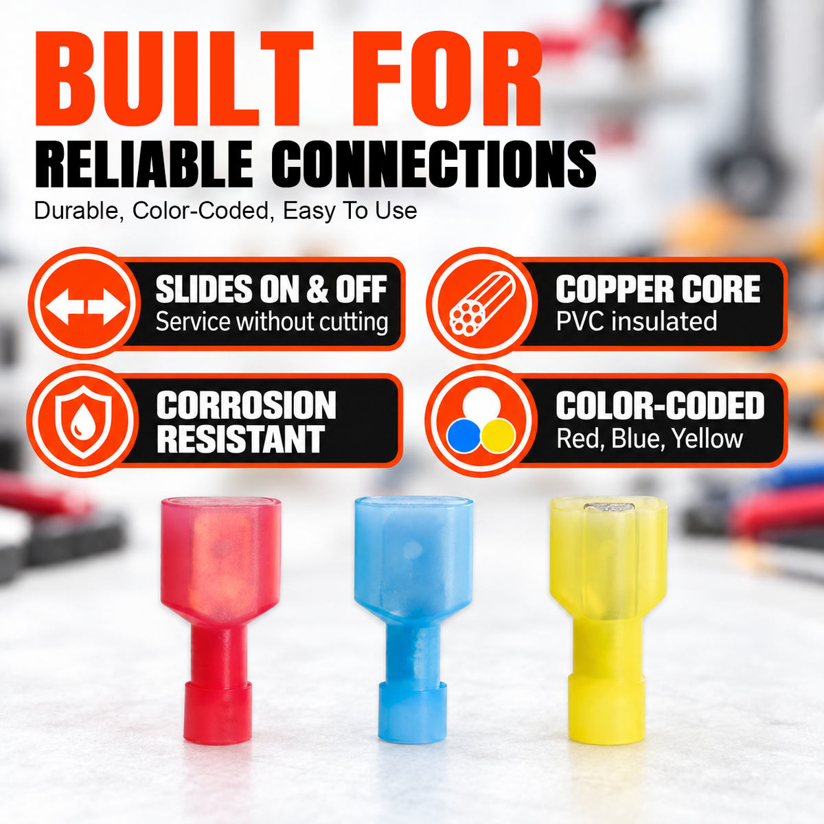 Spade Connectors Kit