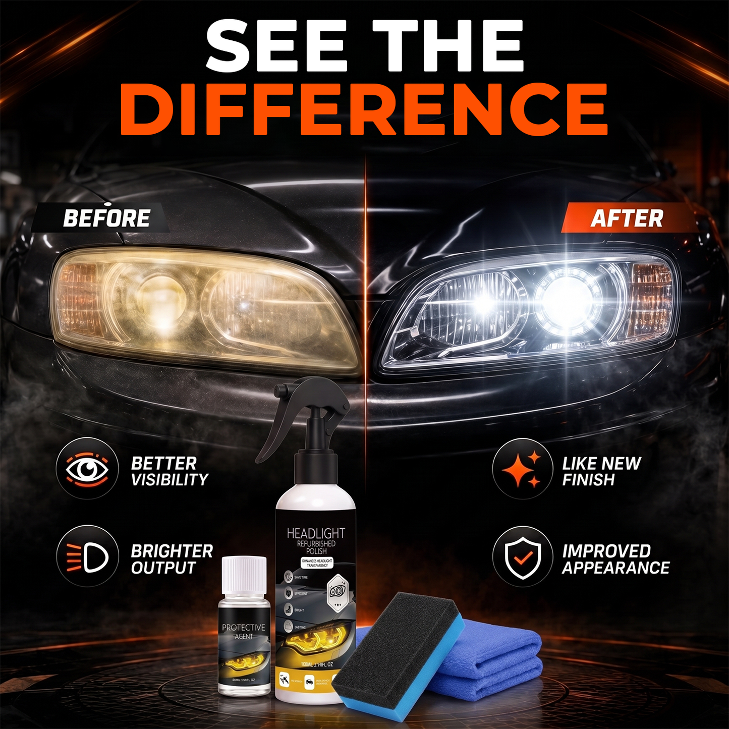 SolderStick Headlight Restore Kit
