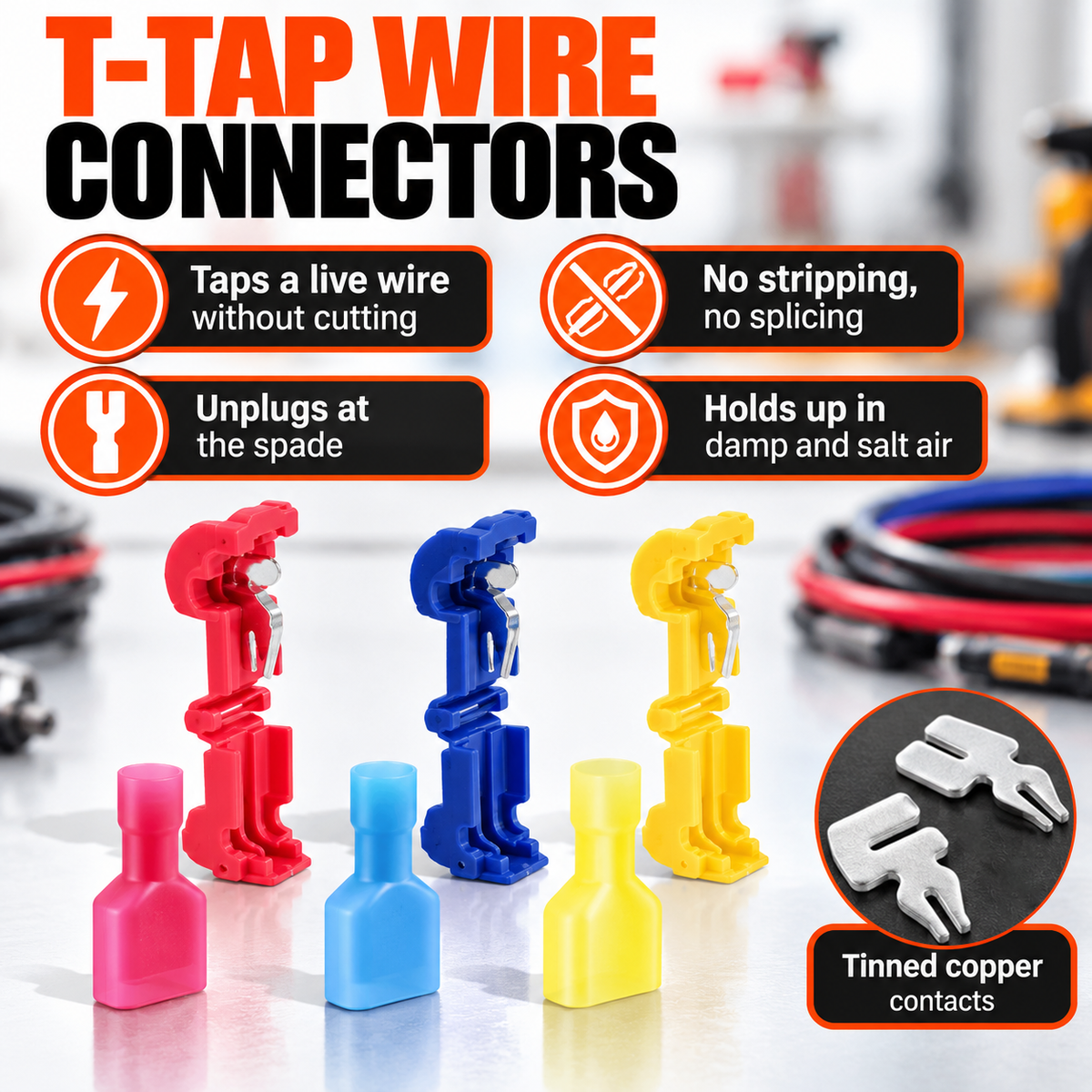 T-Tap Wire Connectors