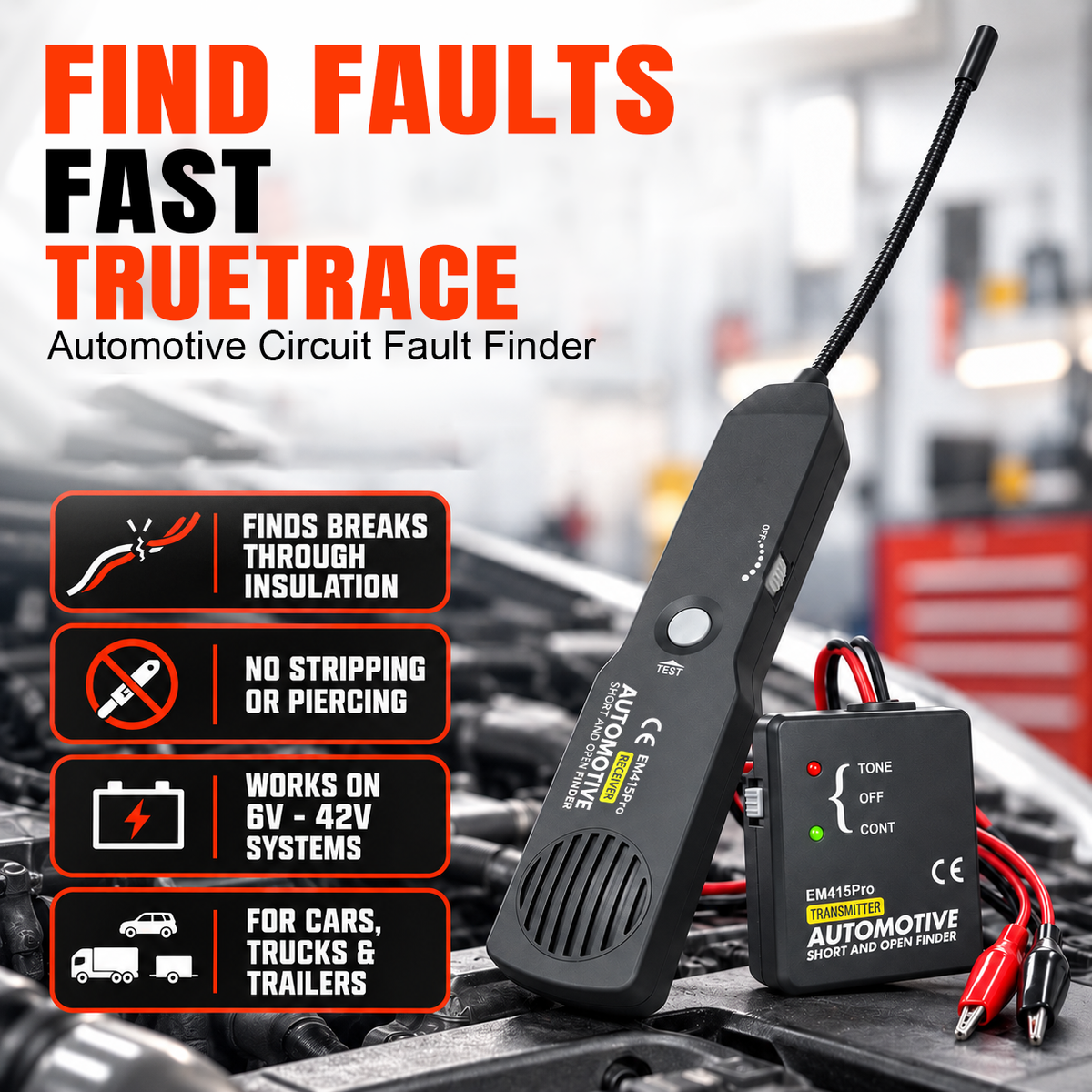TrueTrace™ Automotive Circuit Fault Finder