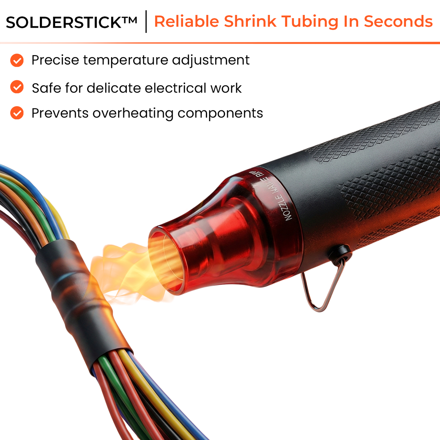 Heat Gun for Soldering - SolderStick