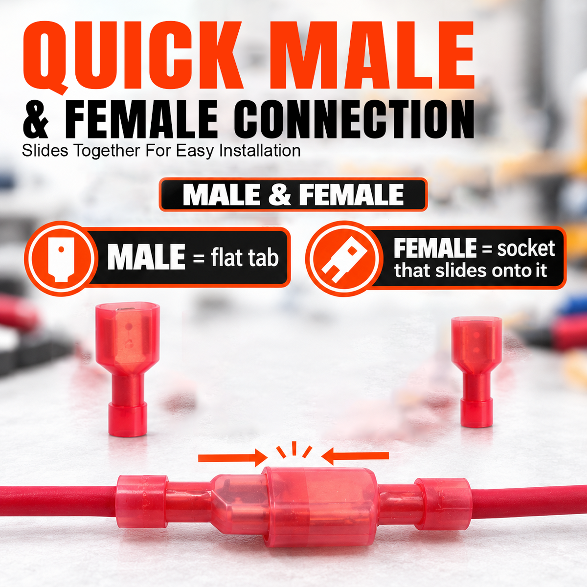 Spade Connectors Kit