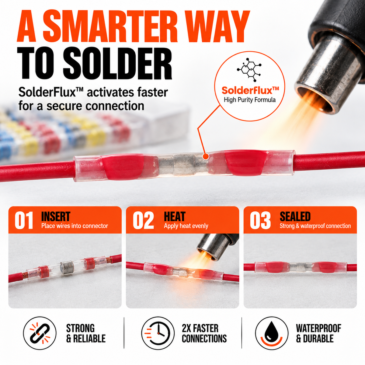 Solderstick™ Waterproof Solder Wire Connector Kit