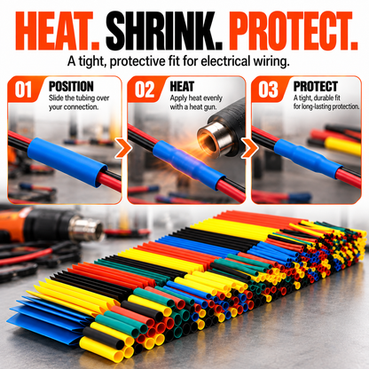 Heat Shrink Tubing (Color-Coded)