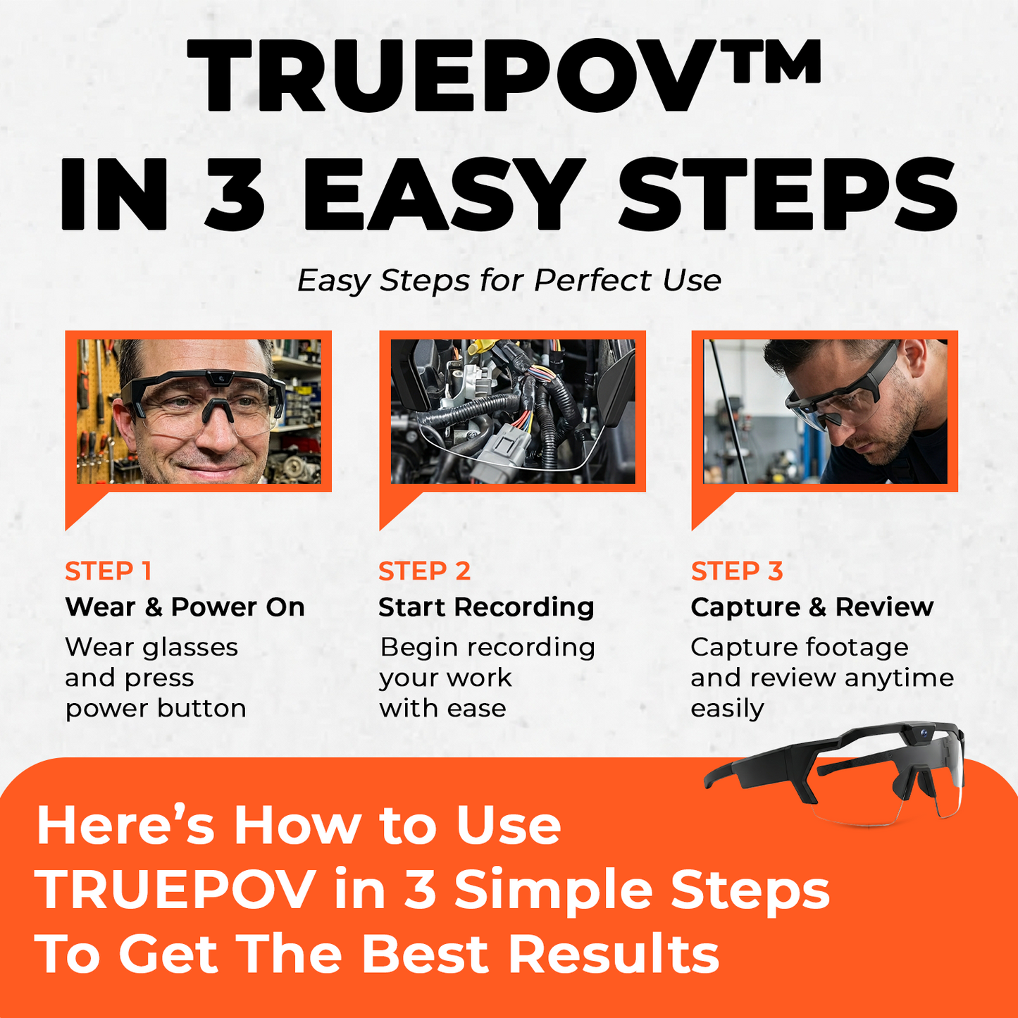 Solderstick TruePOV™ Glasses
