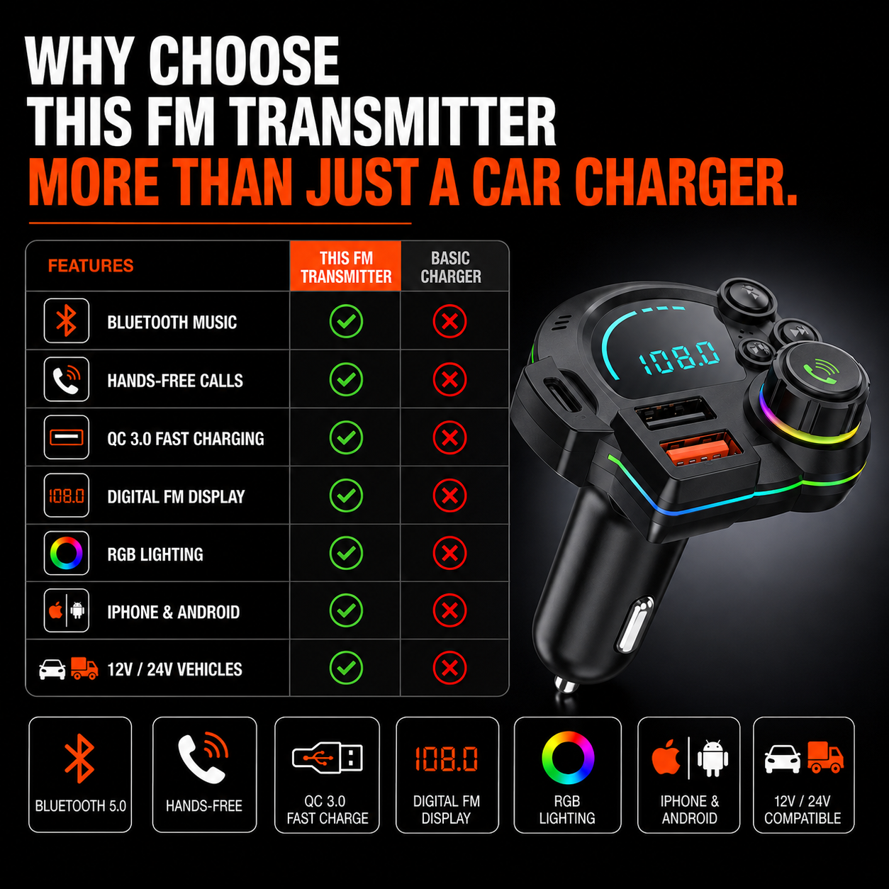 SolderStick DashTune FM Transmitter