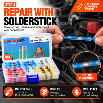 Complete Automotive Wire Repair Kit