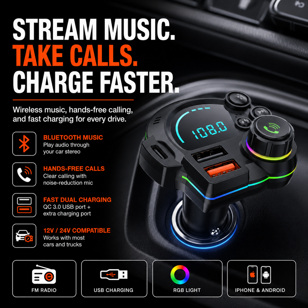 SolderStick DashTune FM Transmitter