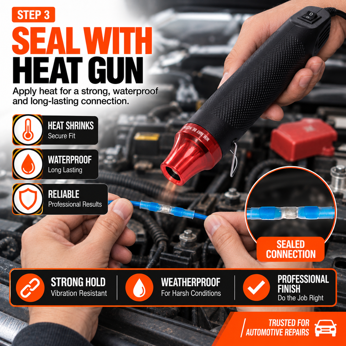 Complete Automotive Wire Repair Kit