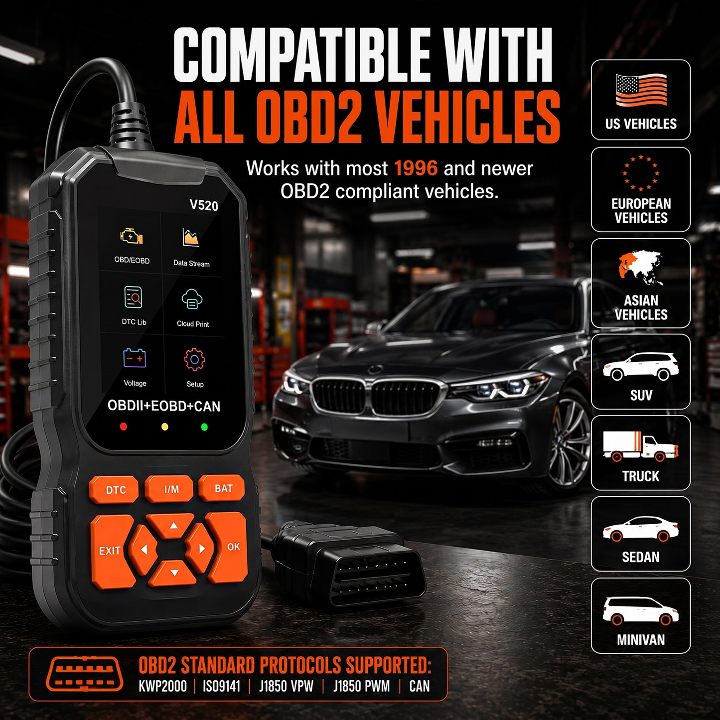 AutoTruth Professional OBD2 Scanner