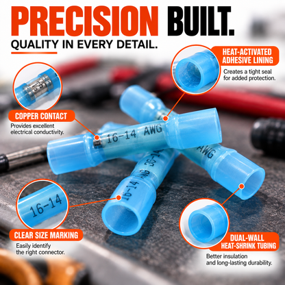 Heat Shrink Butt Connector Kit