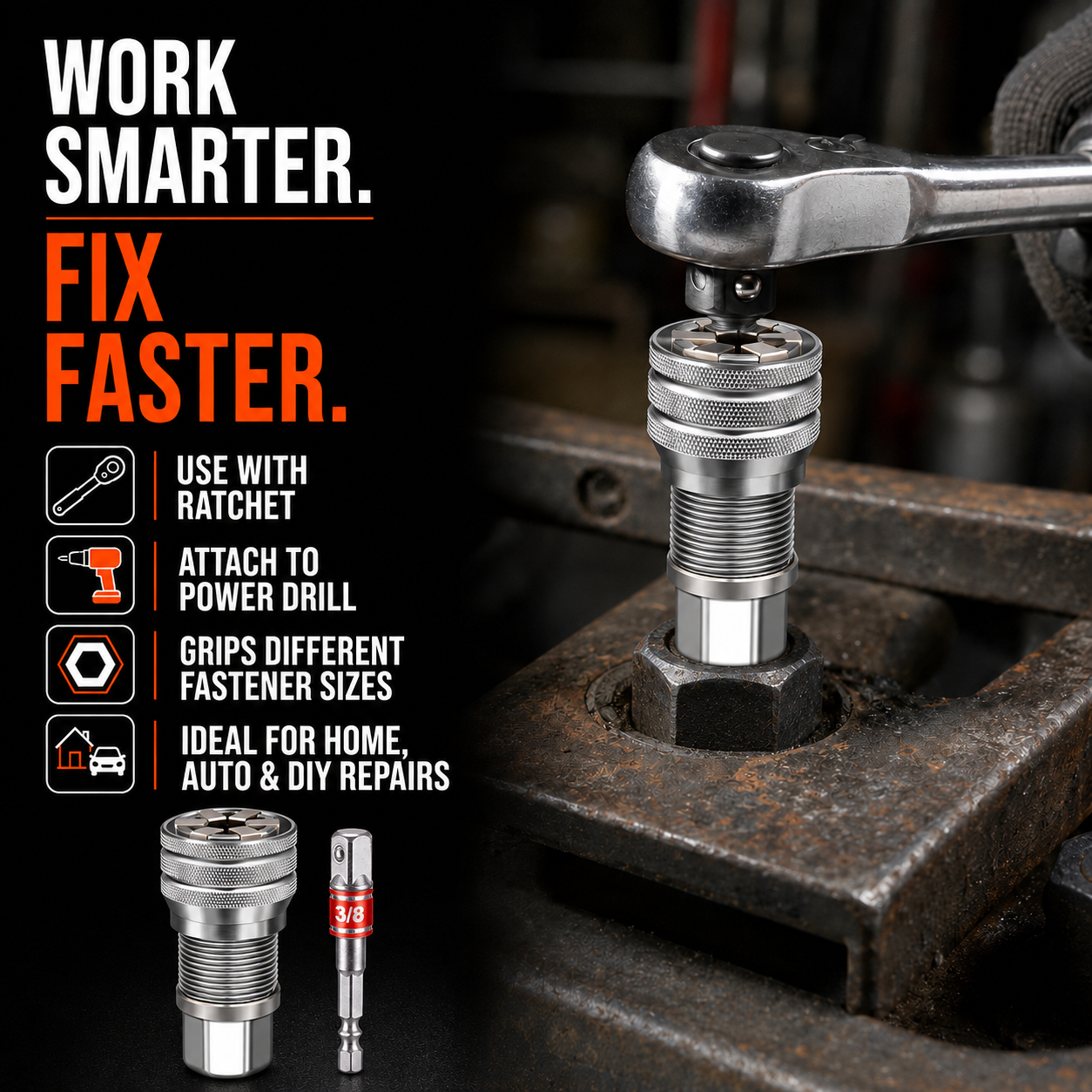 Universal Socket Wrench Tool