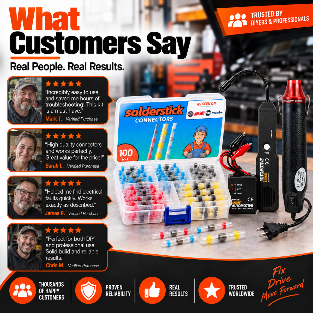 Complete Automotive Wire Repair Kit