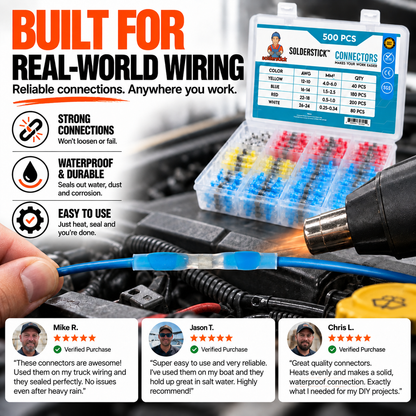 Solderstick™ Waterproof Solder Wire Connector Kit