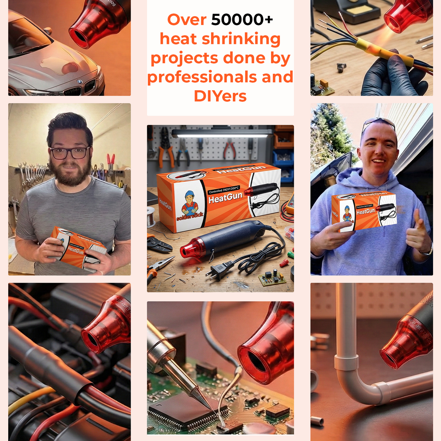 Heat Gun for Soldering - SolderStick