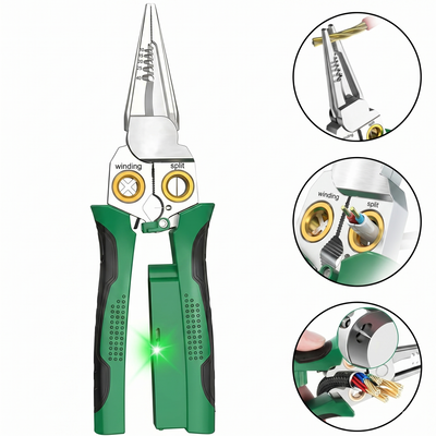 8-in-1 Smart Wire Stripper & Voltage Tester