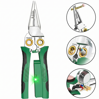 8-in-1 Smart Wire Stripper & Voltage Tester