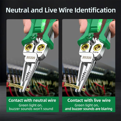 8-in-1 Smart Wire Stripper & Voltage Tester