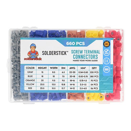 Electrical wire nuts kit - SolderStick