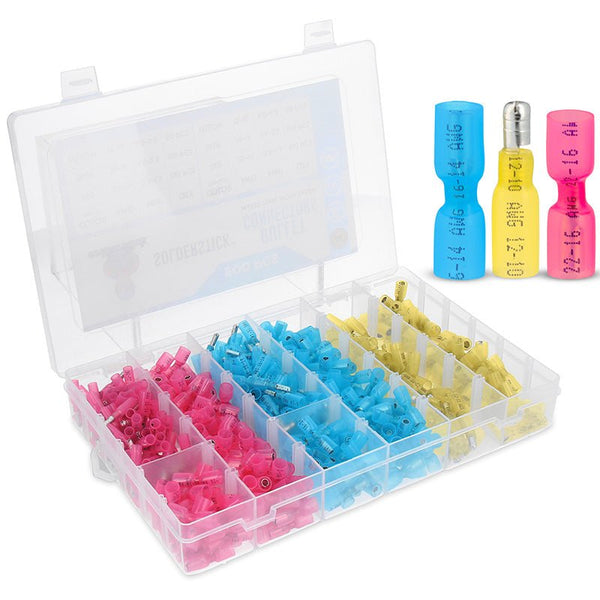 Heat Shrink Bullet Connectors Kit