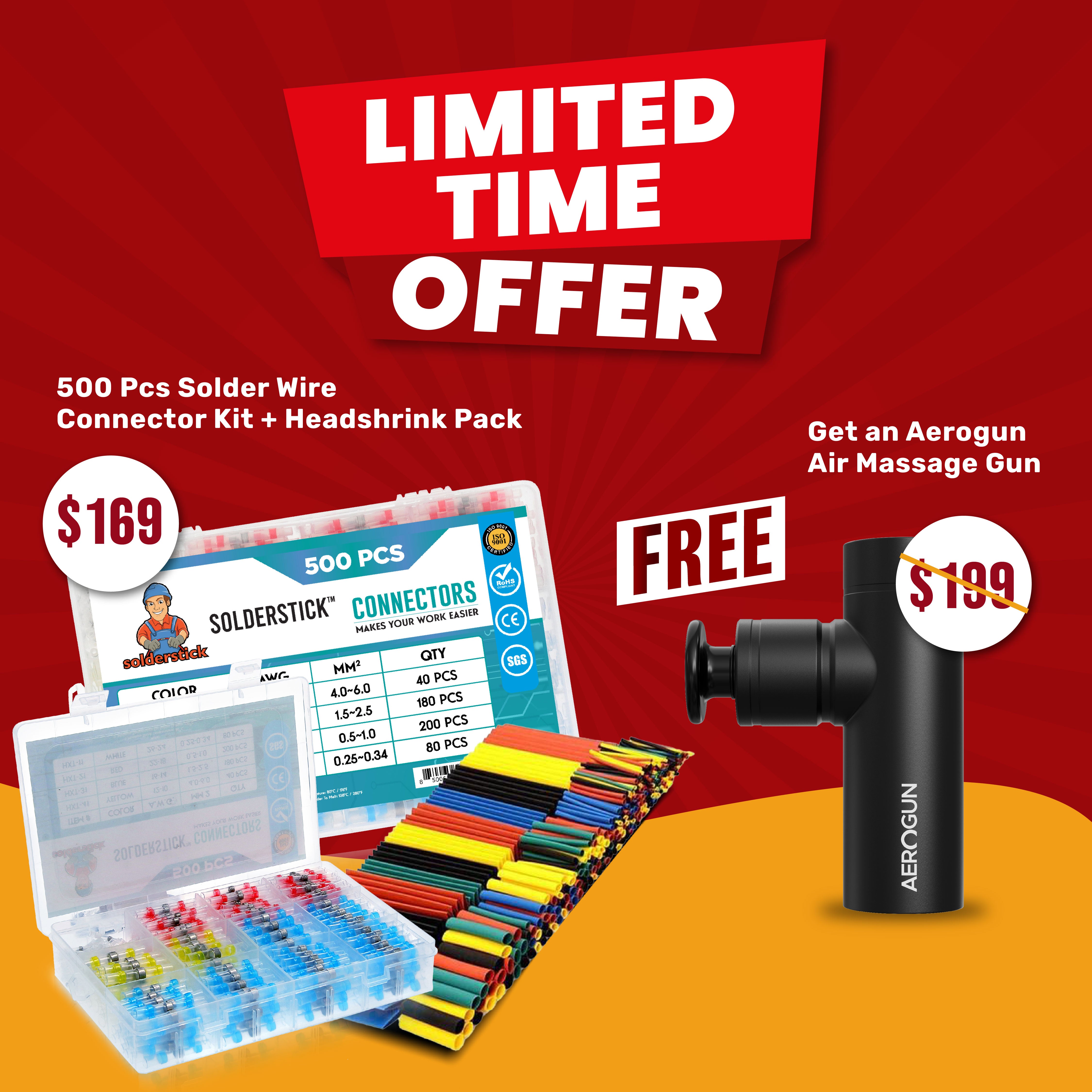 Limited Time Offer - Solderstick + FREE Aerogun™ Air (WORTH $199) - SolderStick