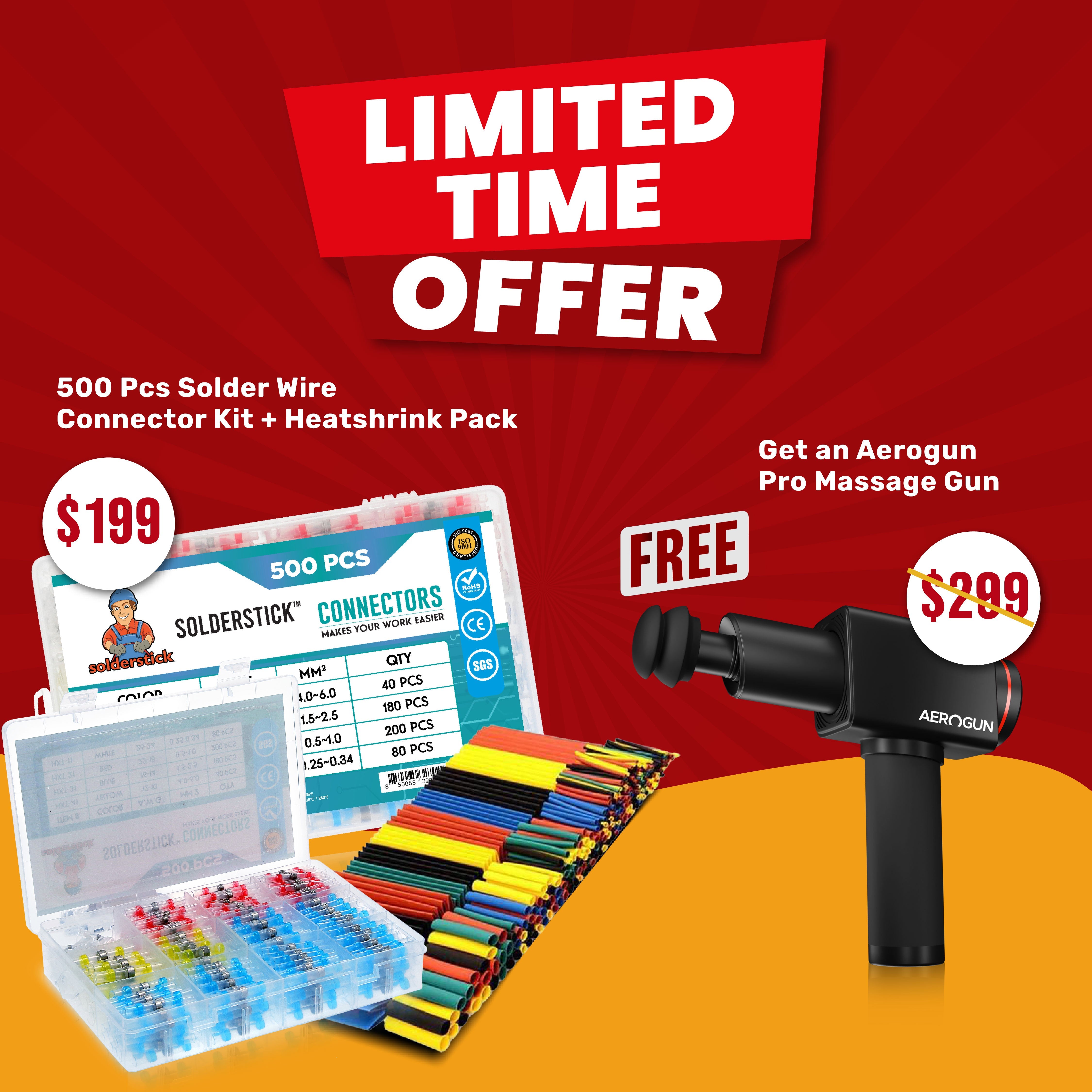 Limited Time Offer - Solderstick + FREE Aerogun™ Air (WORTH $199) - SolderStick