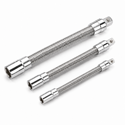 Flexible Socket Extension Bar ( 3-pcs Size Set)