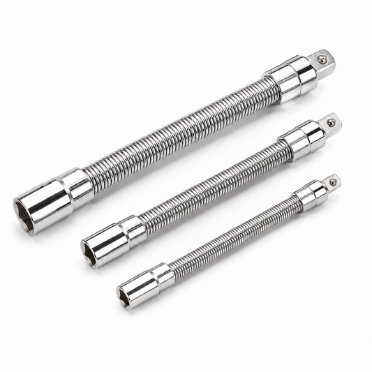 Flexible Socket Extension Bar ( 3-pcs Size Set)