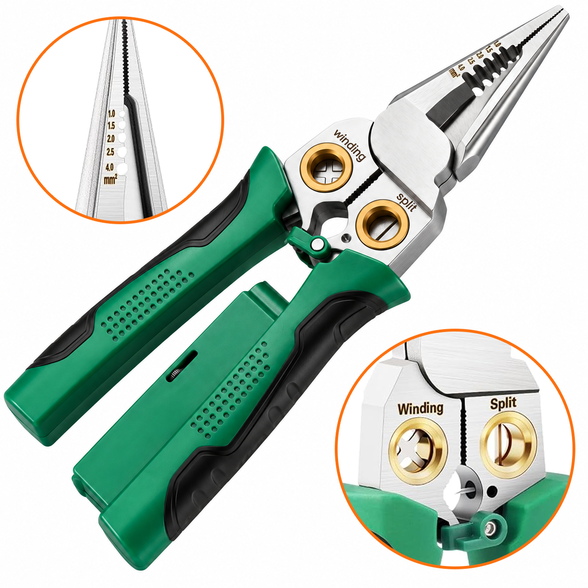 8-in-1 Smart Wire Stripper & Voltage Tester