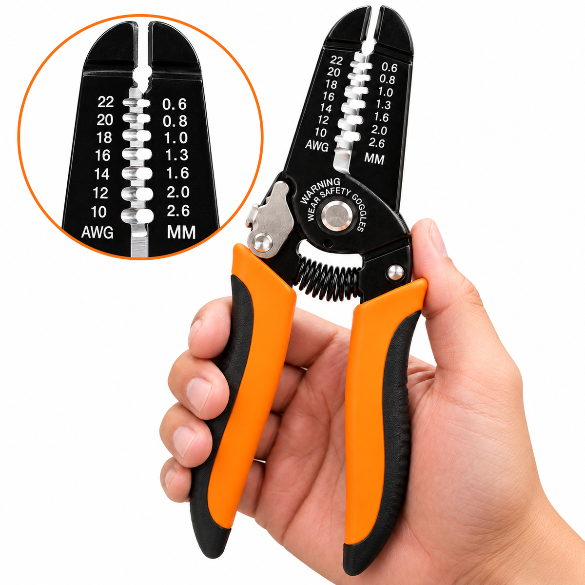 Precision Wire Stripper ( 22-10AWG)