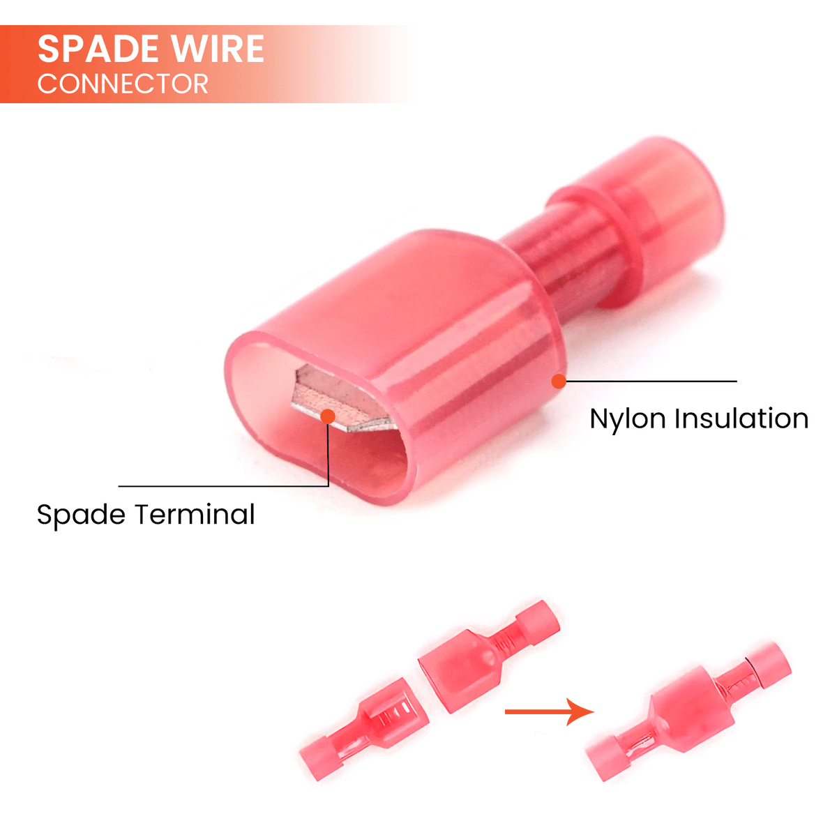 400pcs Spade Connectors Kit | SolderStick