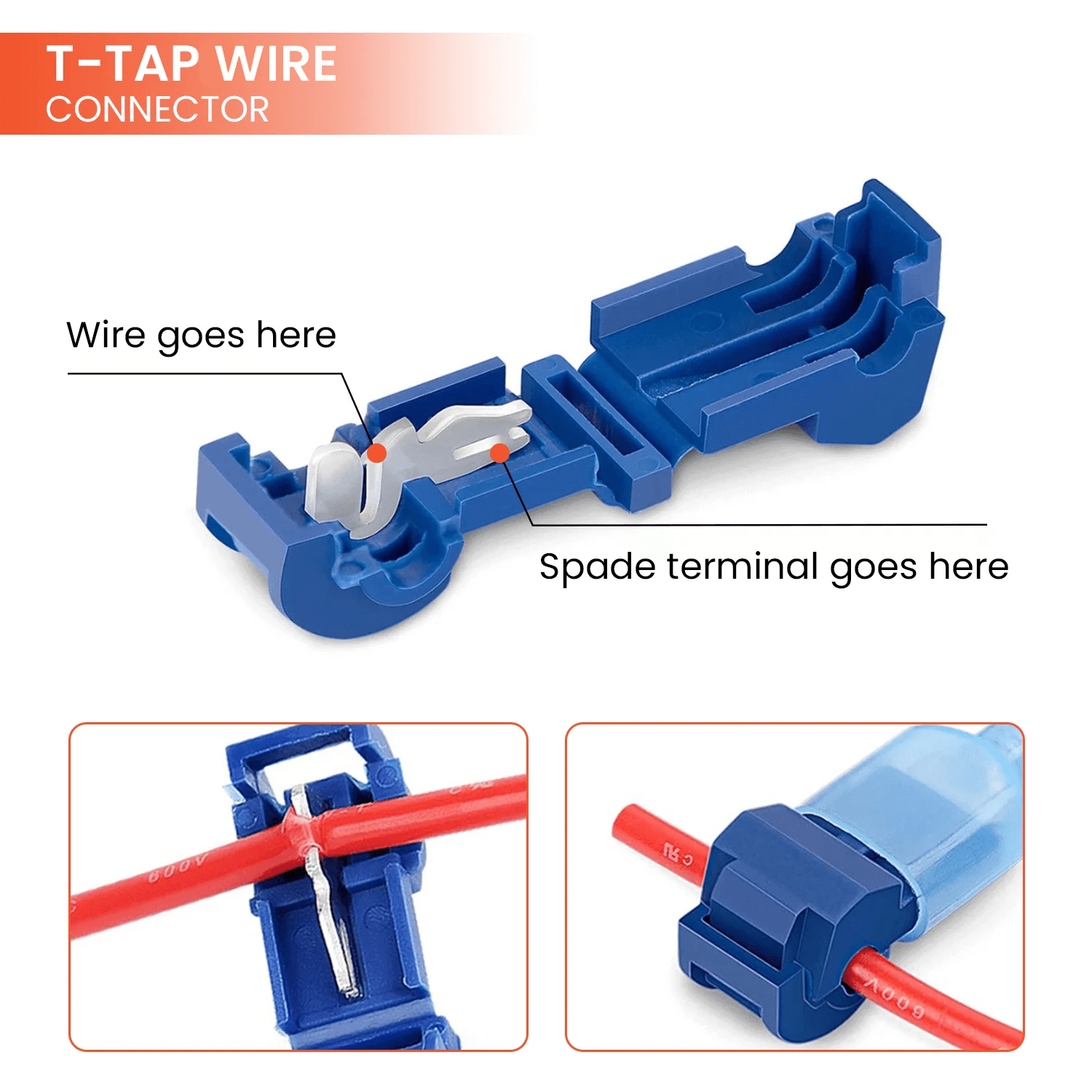 T Tap Wire Connectors | SolderStick Terminals