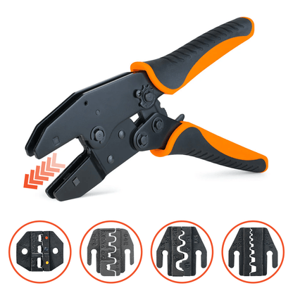 Wire Crimping Tool with changeable dies - SolderStick