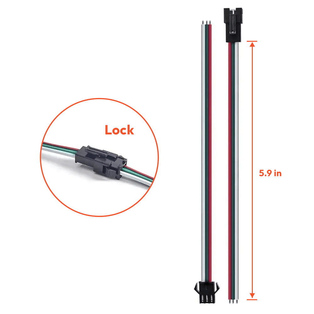 2Pin 3Pin 4Pin 5Pin 6Pin LED Connector - SolderStick