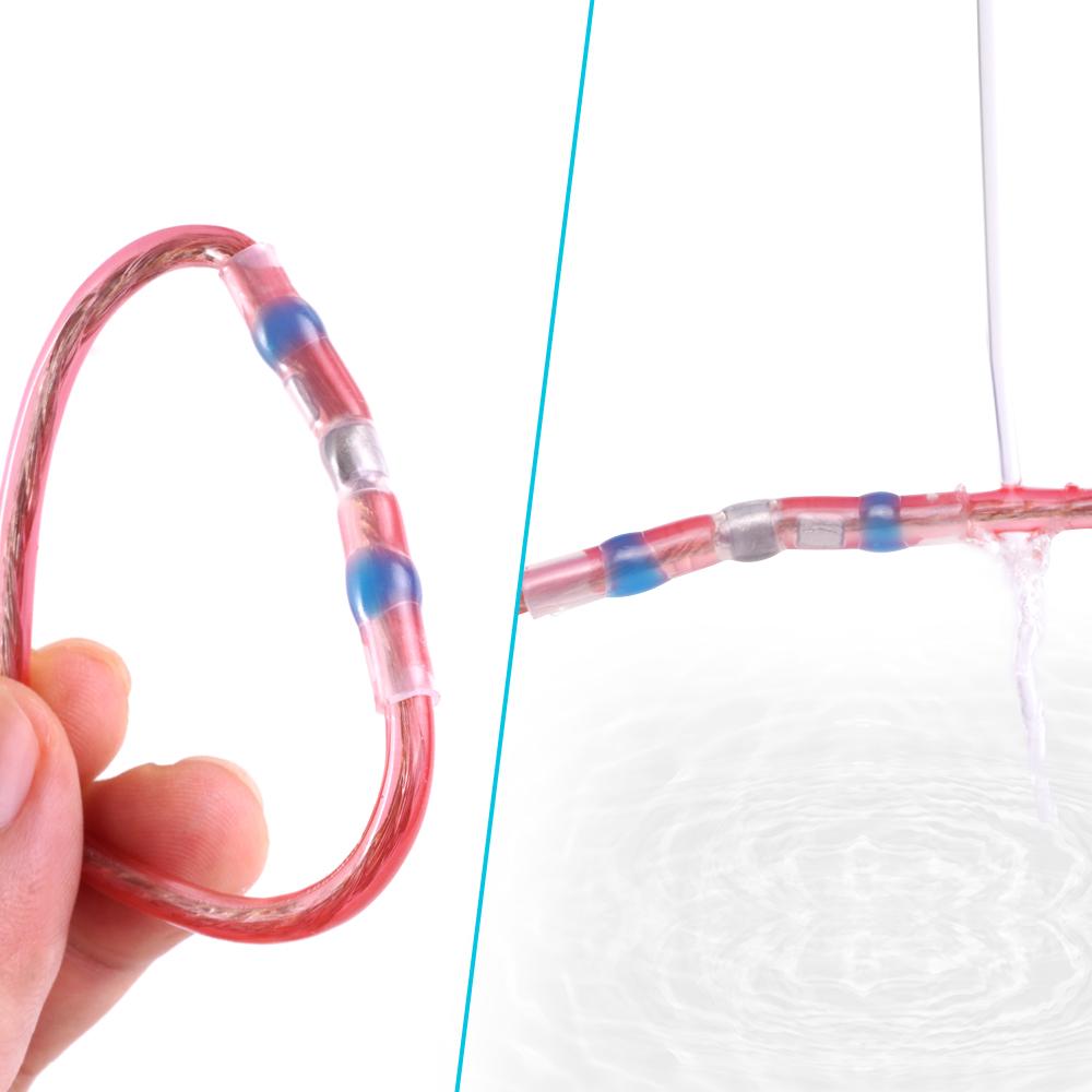 S Clips Connectors Rubber Band Plastic for DIY Bracelet Making Clear 400Pcs